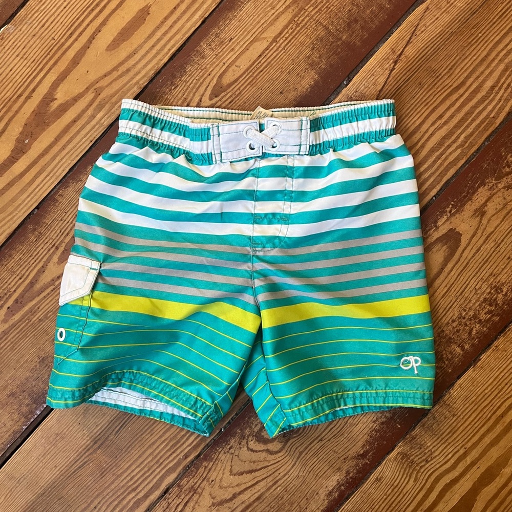 OP Kids Vibrant Striped Shorts